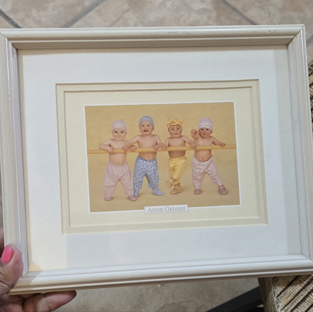 Anne Geddes Framed Baby Art Print